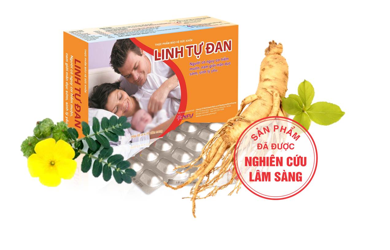 Linh Tự Đan giúp tinh trùng khỏe mạnh, có con dễ dàng cho phái mạnh